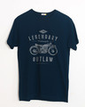 Shop Legendary Outlaw Half Sleeve T-Shirt-Front