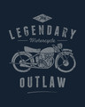Shop Legendary Outlaw Half Sleeve T-Shirt