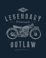 Shop Legendary Outlaw Round Neck 3/4th Sleeve T-Shirt
