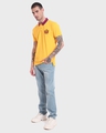 Shop Men's Yellow T-shirt-Full