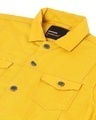 Shop Men's Yellow Twill Denim Jacket