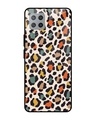 Shop Leopard Printed Premium Glass Cover For  M42(Impact Resistant, Matte Finish)-Front