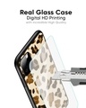 Shop Leopard Sparkle Print Premium Glass Case for Apple iPhone 11 Pro (Shock Proof, Scratch Resistant)-Full