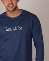 Shop Let It Be Full Sleeve T-Shirt-Front