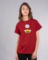 Shop Let It Beee Boyfriend T-Shirt-Front