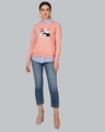 Shop Let Me Sleep Penguin Fleece Light Sweatshirt-Design