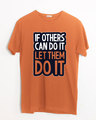 Shop Let Them Do It Half Sleeve T-Shirt-Front