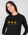 Shop Let Your Soul Shine Fleece Light Sweatshirts-Front