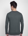 Shop Life You Remember Full Sleeve T-Shirt Nimbus Grey-Design