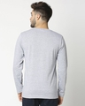 Shop Men's Light Grey Melange T-shirt-Design