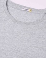 Shop Men's Light Grey Melange T-shirt