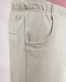 Shop Light Grey Round Pocket Joggers Pants