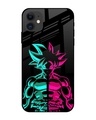 Shop Light On Goku Premium Glass Case for Apple iPhone 12 (Shock Proof,Scratch Resistant)-Front