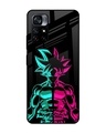 Shop Light On Goku Premium Glass Case for Poco M4 Pro 5G(Shock Proof, Scratch Resistant)-Front