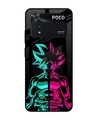 Shop Light On Goku Premium Glass Case for Poco M4 Pro(Shock Proof, Scratch Resistant)-Front