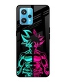 Shop Light On Goku Premium Glass Case for Realme 9 Pro Plus(Shock Proof, Scratch Resistant)-Front