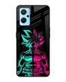 Shop Light On Goku Premium Glass Case for Realme 9i(Shock Proof, Scratch Resistant)-Front