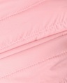 Shop Light Pink Plus Size Basic Puffer Jacket