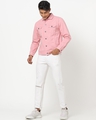 Shop Men's Light Pink Twill Jacket-Full