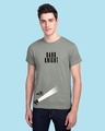 Shop Men's Grey Lightrun Typography T-shirt-Front