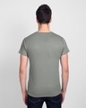 Shop Like My Music Loud Half Sleeve T-Shirt Meteor Grey-Design