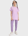 Shop Lilac Bloom Boyfriend T-Shirt-Full