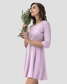 Shop Lilac Breeze Flared Dress