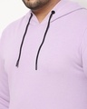 Shop Men's Purple Oversized Plus Size Hoodie