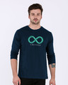 Shop Limitless Infinity Full Sleeve T-Shirt-Front