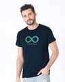 Shop Limitless Infinity Half Sleeve T-Shirt-Design