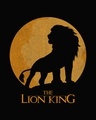 Shop Lion King Sun Half Sleeve T-Shirt (DL)