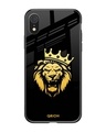 Shop Lion The King Printed Premium Glass Cover For iPhone XR (Impact Resistant, Matte Finish)-Front