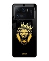 Shop Lion The King Printed Premium Glass Cover For Mi 11 Ultra (Impact Resistant, Matte Finish)-Front