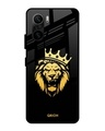 Shop Lion The King Printed Premium Glass Cover For Mi 11X (Impact Resistant, Matte Finish)-Front