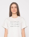 Shop Little Things Matter Boyfriend T-Shirt-Front