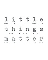 Shop Little Things Matter Round Neck 3/4th Sleeve T-Shirt-Full