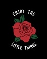 Shop Little Things Rose Round Neck 3/4th Sleeve T-Shirt-Full