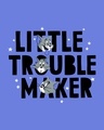 Shop Little Trouble Maker Boyfriend T-Shirt (TJL)-Full