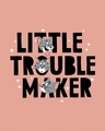 Shop Little Trouble Maker Fleece Light Sweatshirt (TJL)-Full