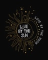 Shop Live By The Sun Boyfriend T-Shirt (GOLD PRINT)