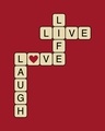 Shop Live Love Laugh Boyfriend T-Shirt-Full
