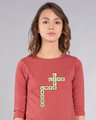 Shop Live Love Laugh Round Neck 3/4th Sleeve T-Shirt-Front