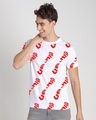 Shop LMAO AOP Half Sleeve T-Shirt-Front