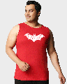 Shop Logo Batman (BML) (GID) Plus Size Vest-Front
