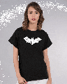 Shop Logo Batman Glow In Dark Boyfriend T-Shirt (BML) -Front