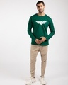 Shop Logo Batman Glow In Dark Full Sleeve T-Shirt-Full