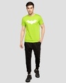 Shop Logo Batman Glow In Dark Half Sleeve T-Shirt (BML) -Full