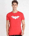 Shop Logo Batman Round Neck T-Shirt (BML) (GID)-Front