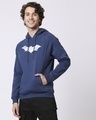 Shop Logo Batman Stylised Panel Hoodie Sweatshirt (BML)(GID)-Full