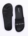 Shop Logo Friends Lightweight Men's Slider (FRL) Black-Full